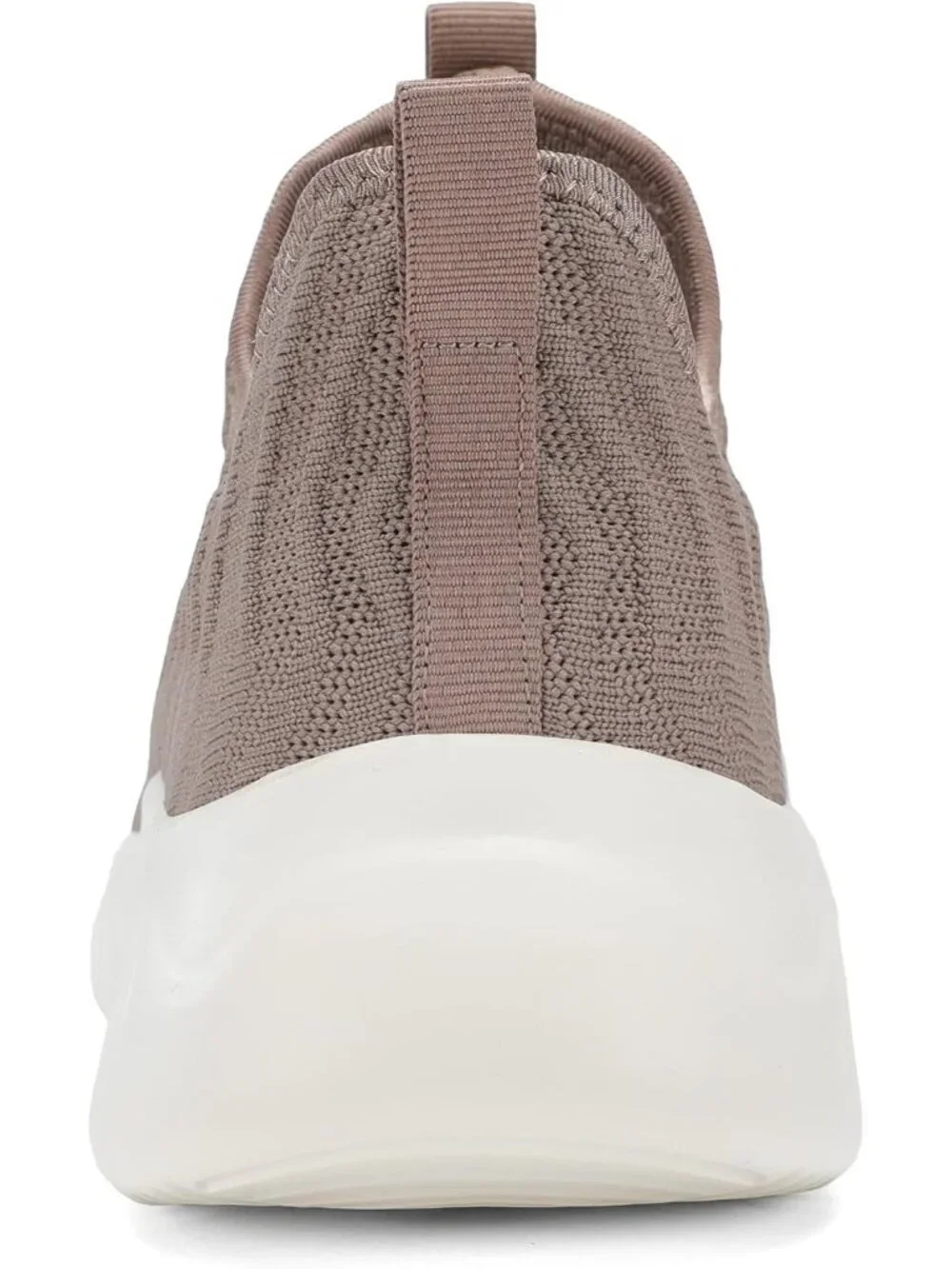 Men's Brown Slip On Walking Mesh Shoes Lightweight Comfortable Gym Running Shoes